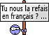 parles en français